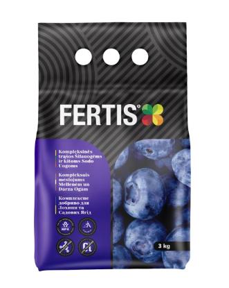 Prekės „Šilauogių ir kitų sodo uogų trąšos Fertis, 3 kg“ paveikslėlis