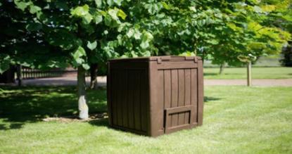 Prekės „Dėžė kompostui 340 l su dugnu DECO“ paveikslėlis