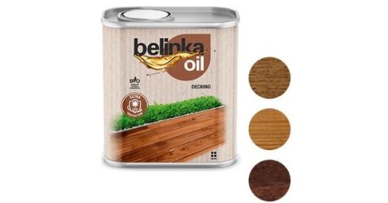 Prekės „Alyva medienai Belinka Oil Decking NR204 2,5 l palisandras“ paveikslėlis