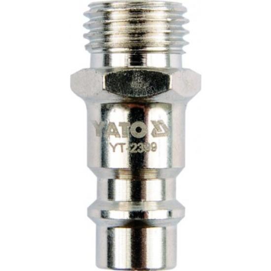 Prekės „Antgalis žarnai 6,3 mm 1/4" išorinis sriegis Yato“ paveikslėlis