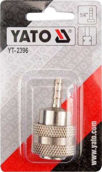 Prekės „Antgalis žarnai 6,3mm 1/4" jungtis greita Yato“ paveikslėlis