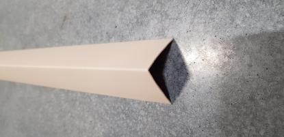 Prekės „Kampas PVC apdailai išorinis Kavos spalvos 40 x 40 mm 2,7 m“ paveikslėlis
