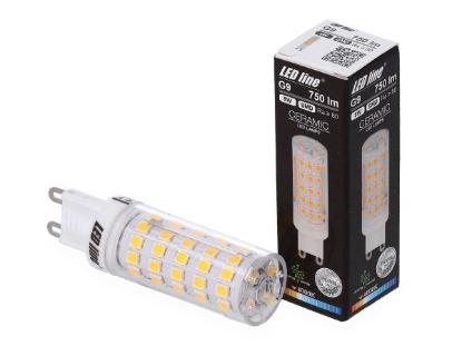 Prekės „Lempa LED G9 8W 4000K 750lm LEDline“ paveikslėlis