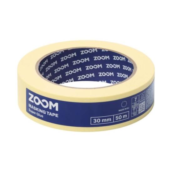 Prekės „Maskavimo juostelė ZOOM SUPER GLUE, 30 mm x 50 m, skaidri“ paveikslėlis