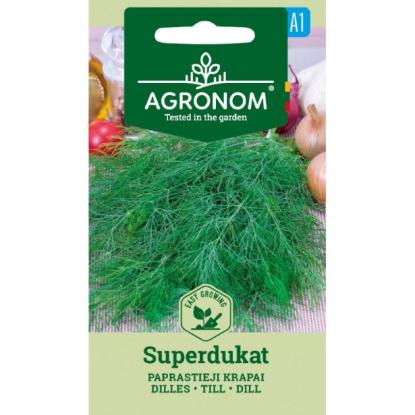 Prekės „Sėklos krapai paprastieji SUPERDUKAT Agronom“ paveikslėlis