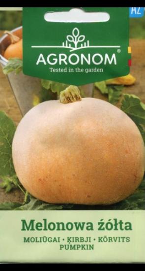 Prekės „Sėklos moliūgų MELONOWA ŽOLTA Agronom“ paveikslėlis