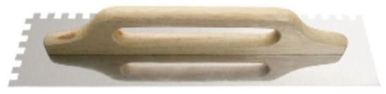 Prekės „Glaistyklė klijams 480x130 mm 10 mm nerūdijančio plieno Hardy“ paveikslėlis