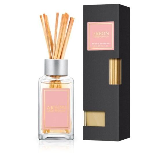 Prekės „Namų oro gaiviklis su lazdelėmis Aeron 85 ml BLACK-Peony Blossom“ paveikslėlis
