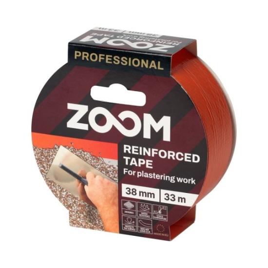 Prekės „Armuota juosta tinkavimo darbams, 
oranžinė,
 38 mm x 33 m, ZOOM“ paveikslėlis