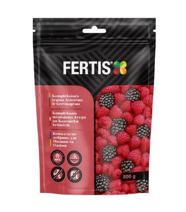 Prekės „Trąšos avietėms ir gervuogėms 0,8kg Fertis“ paveikslėlis