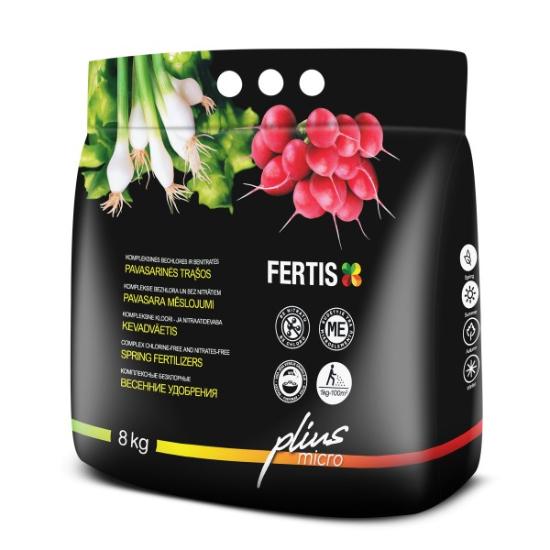 Prekės „Trąšos kompleksinės pavasarinės 8kg Fertis“ paveikslėlis