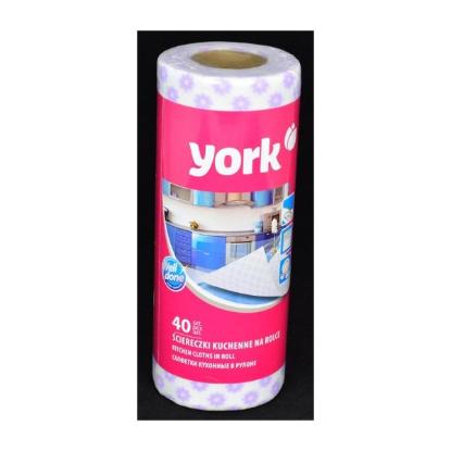 Prekės „Virtuvinės šluostės rulone 40vnt/rul. YORK“ paveikslėlis