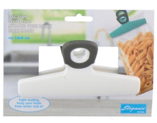 Prekės „Užspaudėjai maišelių 14 x 8 cm PP Cuisine“ paveikslėlis