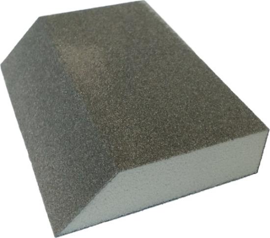 Prekės „Kempinė šlifavimui P100 125 x 90 x 25 mm AO smaili“ paveikslėlis