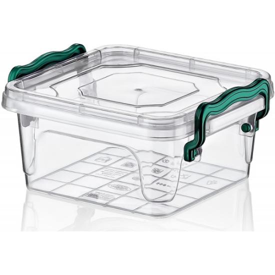 Prekės „Dėžutė skaidri 0,35 l 11,5 x 10,5 x 6 cm Hobby Life“ paveikslėlis