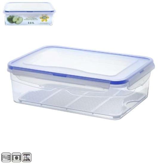 Prekės „Dėžutė maistinė 2,6 l 18,5 x 26 x 8,4 cm Hobby Life“ paveikslėlis
