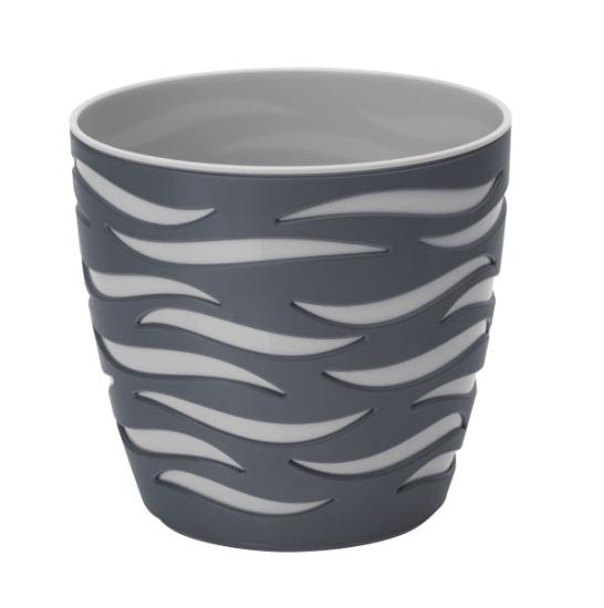 Prekės „Vazonas plastikinis 28cm Duo“ paveikslėlis