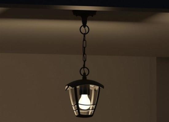 Prekės „Pakabinamas šviestuvas PHILIPS CREEK, 1x60 W, 230 V, IP44“ paveikslėlis