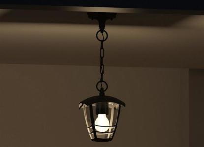 Prekės „Pakabinamas šviestuvas PHILIPS CREEK, 1x60 W, 230 V, IP44“ paveikslėlis