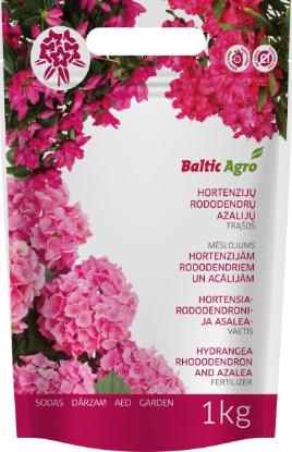 Prekės „Trąšos hortenzijoms, azalijoms, rododendrams 1 kg“ paveikslėlis