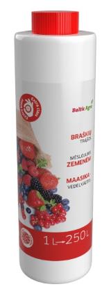 Prekės „Skystos koncentruotos trąšos braškėms STRAWBERCONC 1 L“ paveikslėlis