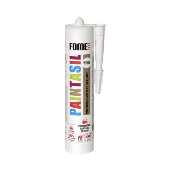 Prekės „Dažomas silikonas FOME FLEX Paintasil, 300 ml, baltas“ paveikslėlis