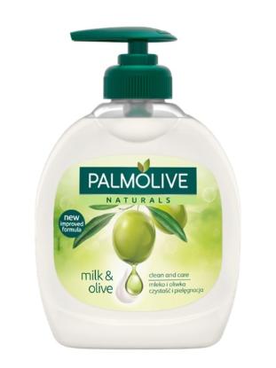 Prekės „Muilas skystas Palmolive Milk&Olive su dozatoriumi 300 ml“ paveikslėlis