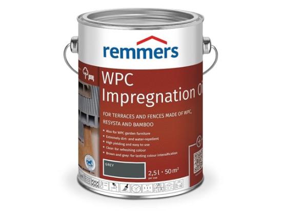 Prekės „Aliejus WPC IMPRAGNIER-OL Grau 2,5L Remmers“ paveikslėlis