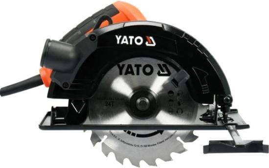 Prekės „Pjūklas diskinis 1500 W 185 mm YT-82152 Yato“ paveikslėlis