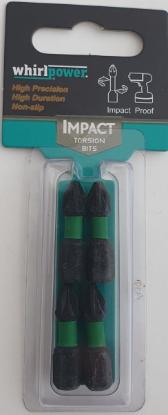 Prekės „Antgaliai atsuktuvo PZ2x25 mm Impact 4 vnt 963 Whirlpower“ paveikslėlis