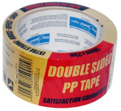 Prekės „48mm x 25m Dvipusė Lipni Juosta BLUE DOLPHIN (PP)“ paveikslėlis