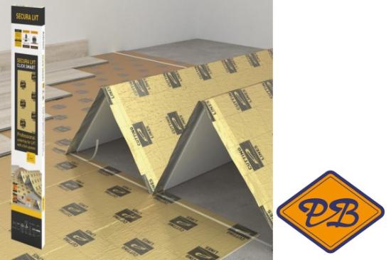 Prekės „Paklotas grindims LVT dangai Secura Lvt Click Smart N 1,5 mm (6,25m2)“ paveikslėlis