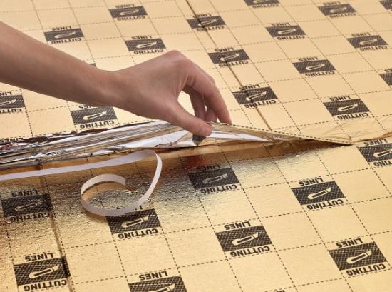 Prekės „Paklotas grindims LVT dangai Secura Lvt Click Smart N 1,5 mm (6,25m2)“ paveikslėlis