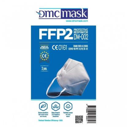 Prekės „Respiratorius FFP2 2vnt DM-002“ paveikslėlis