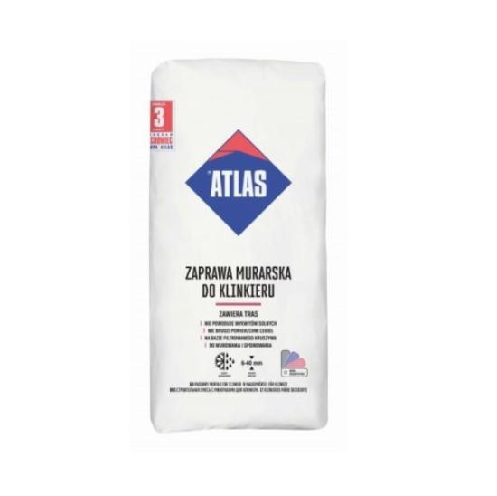 Prekės „Klinkerio mūro mišinys ATLAS ZM-ANTRACYTOWO-391, 25 kg, juodas“ paveikslėlis