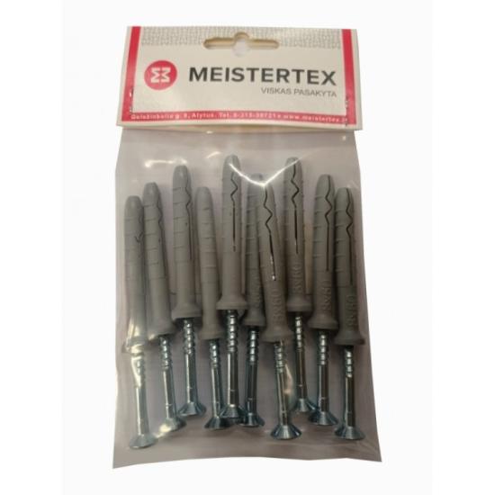Prekės „Kaištis su kalamu sraigtu 8x60 mm 10 vnt Meistertex“ paveikslėlis