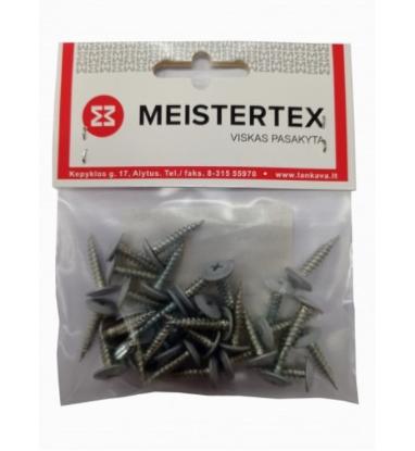 Prekės „Savisriegiai met/met 4,2x19 mm 30 vnt RAL 7040 RR21“ paveikslėlis