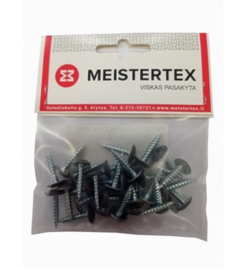 Prekės „Savisriegiai met/met 4,2x19 mm 30 vnt RAL 7015 RR23“ paveikslėlis