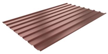 Prekės „Profiliuota skarda T18 1150 x 2500 RAL7024 tamsiai pilka“ paveikslėlis