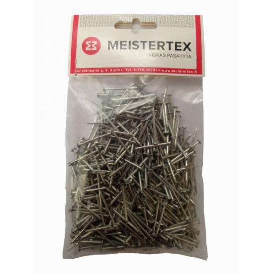 Prekės „Vinys cinkuotos 1,6x32 mm 0,2kg Meistertex“ paveikslėlis
