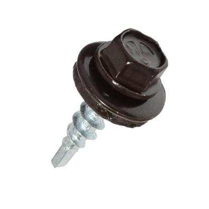 Prekės „Savisriegiai į metalą 4,8x20 RAL 8019 KKRJP“ paveikslėlis
