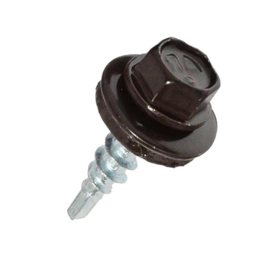 Prekės „Savisriegiai į metalą 4,8x20 RAL 8019 KKRJP“ paveikslėlis