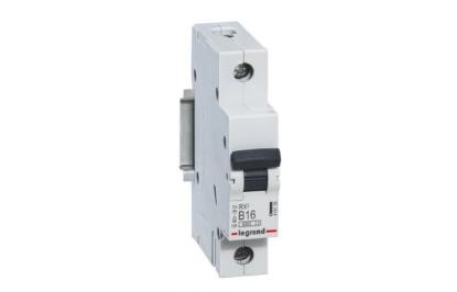 Prekės „419202 Automatinis jungiklis RX3 1P C16A 6kA Legrand“ paveikslėlis
