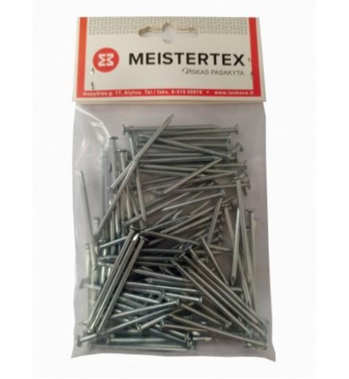 Prekės „Vinys cinkuotos 2,5x60 0,2kg Meistertex“ paveikslėlis