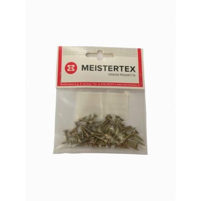Prekės „Medsraigčiai geltoni 3x20 mm 50 vnt Meistertex“ paveikslėlis