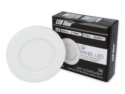 Prekės „Šviestuvas LED 6W 4000K LEDline“ paveikslėlis
