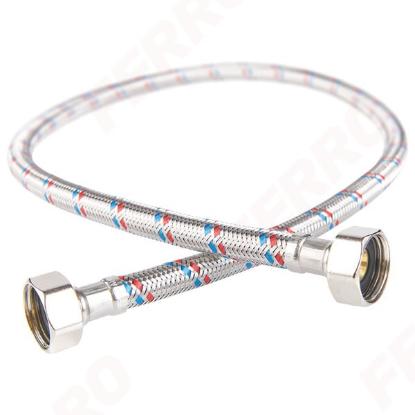 Prekės „Plieninė sujungimo žarna vidinis/vidinis sriegiai FERRO PWS3 1/2" 40 cm“ paveikslėlis