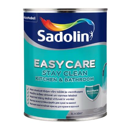 Prekės „Dažai Sadolin EasyCare Kitchen&Bathroom 0,93L“ paveikslėlis