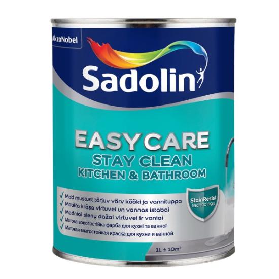 Prekės „Dažai Sadolin EasyCare Kitchen&Bathroom 0,93L“ paveikslėlis