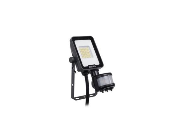 Prekės „LED prožektorius PHILIPS, su judesio  davikliu, 10W/840, BVP164“ paveikslėlis